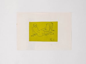 Life drawing 01, Collage/ pen on paper, 16.5 x 24 cm, 1995